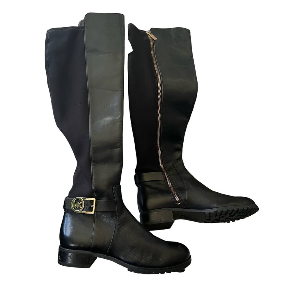 Michael Kors Over the Knee Leather Boots Women’s 6